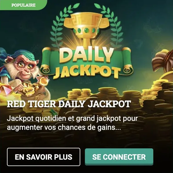 Red Tiger Daily Jackpot Cresus Casino